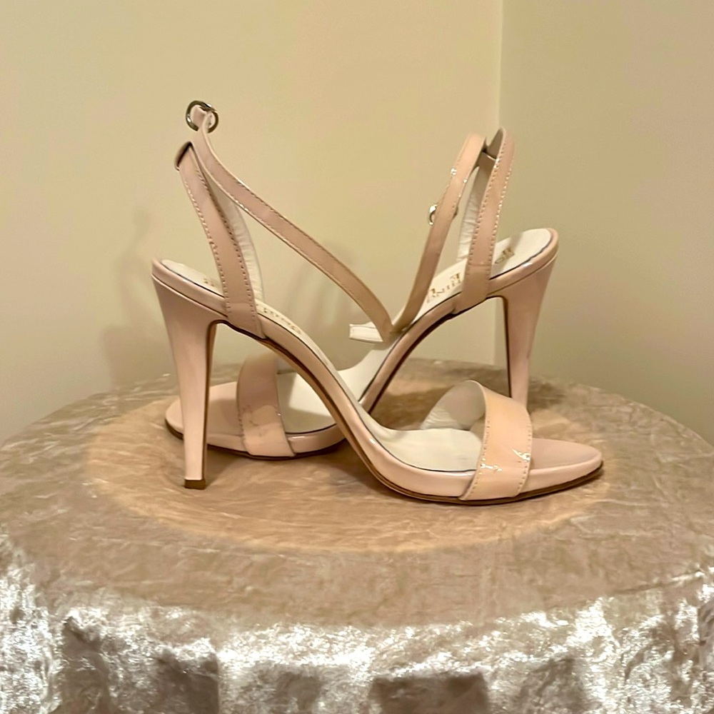 Italian made ankle strap heels!